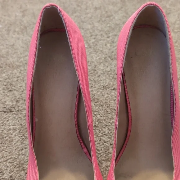 Asos bright pink open toed platform shoes - Picture 3 of 6